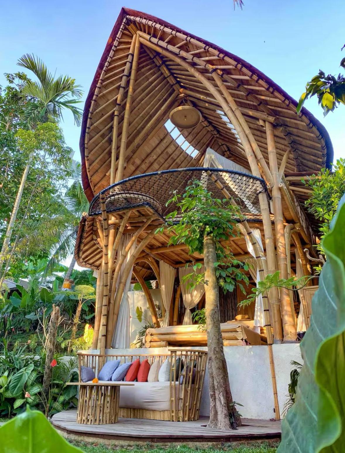 Wahem Eco Bamboo - Magical Bamboo House Ubud Bali Βίλα Εξωτερικό φωτογραφία