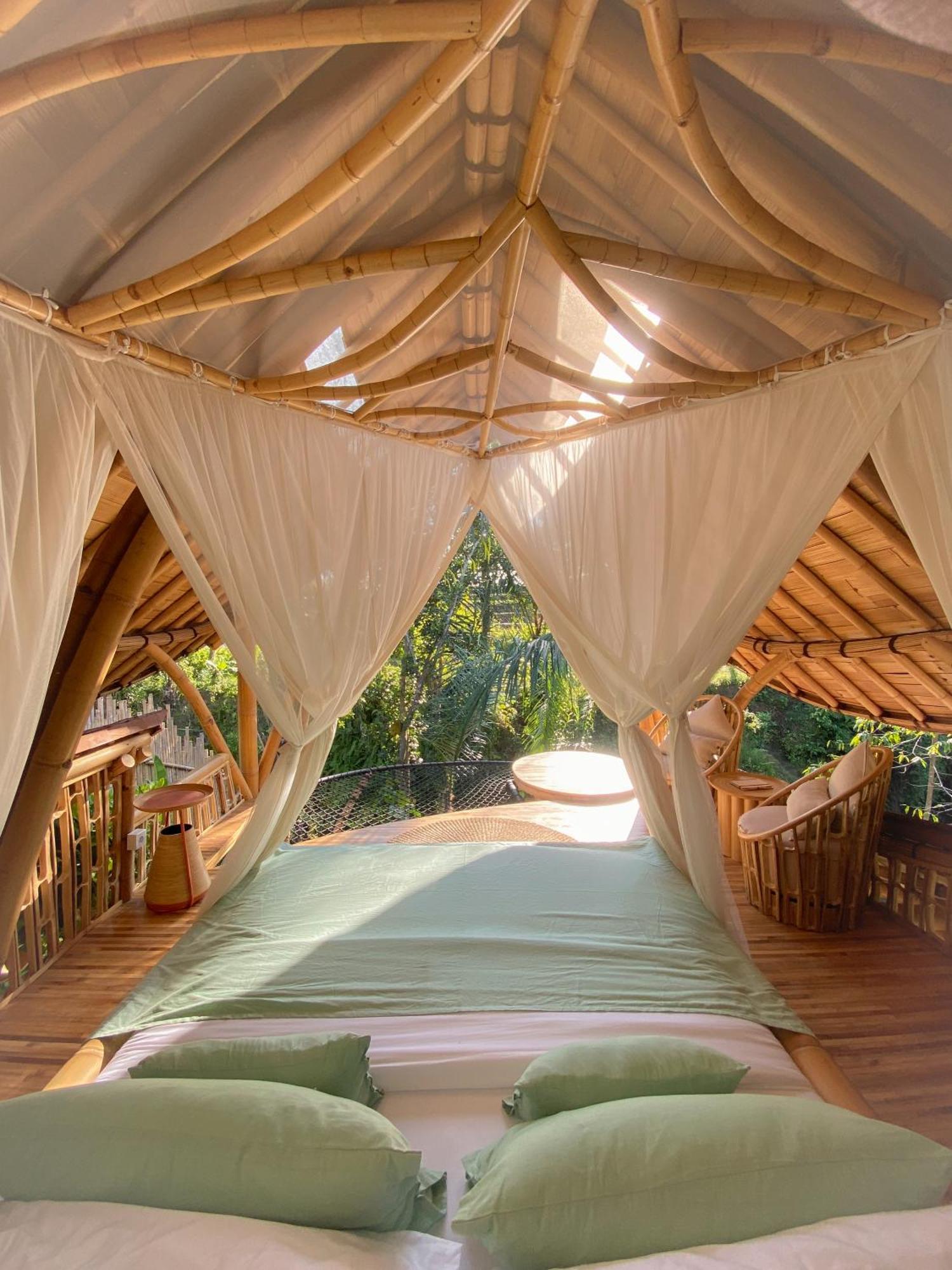 Wahem Eco Bamboo - Magical Bamboo House Ubud Bali Βίλα Εξωτερικό φωτογραφία