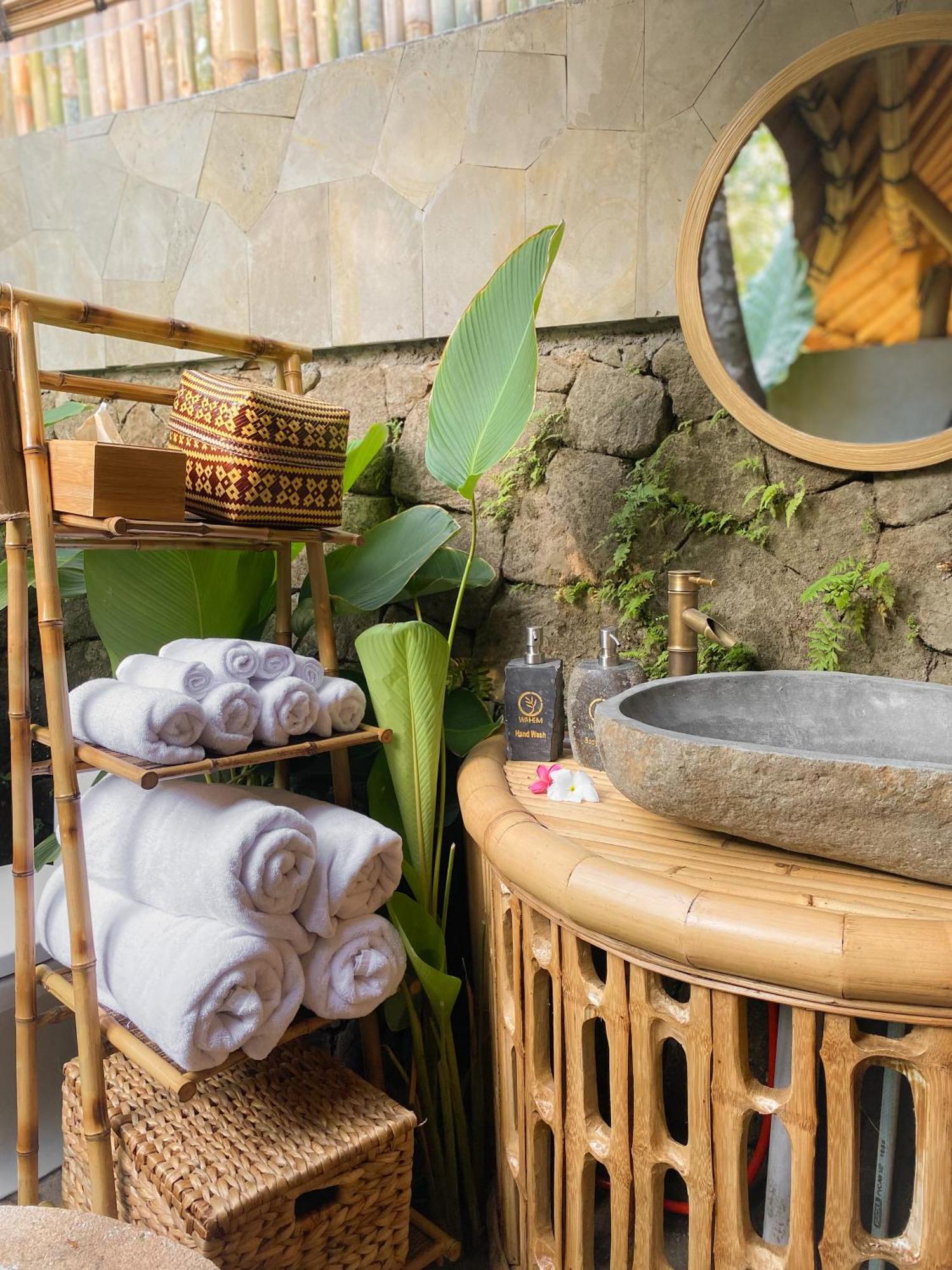 Wahem Eco Bamboo - Magical Bamboo House Ubud Bali Βίλα Εξωτερικό φωτογραφία