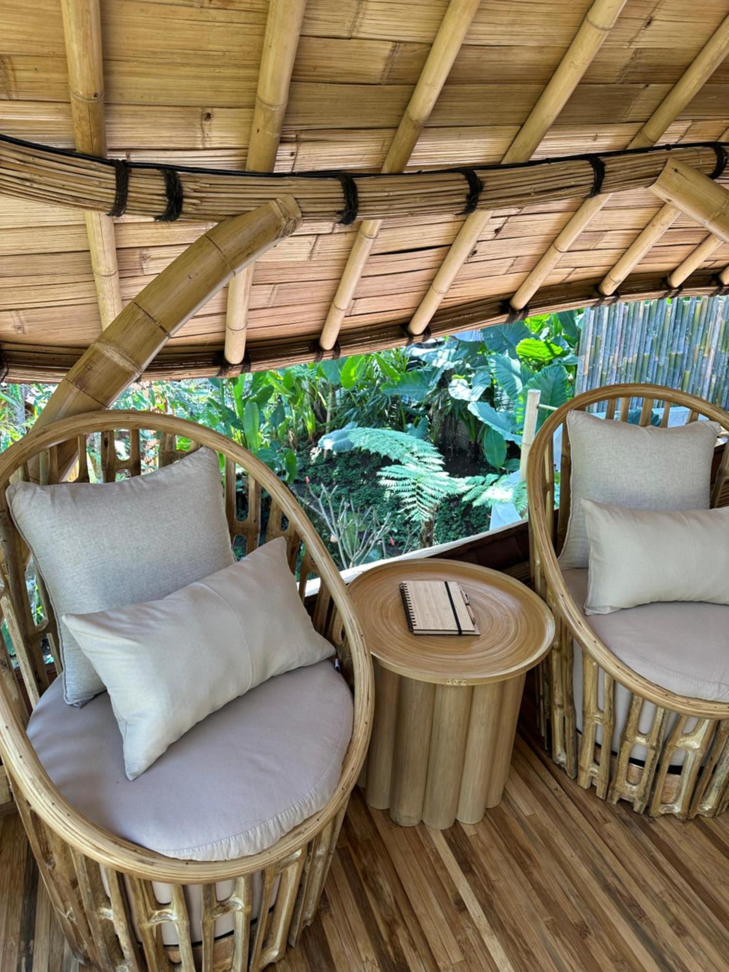 Wahem Eco Bamboo - Magical Bamboo House Ubud Bali Βίλα Εξωτερικό φωτογραφία
