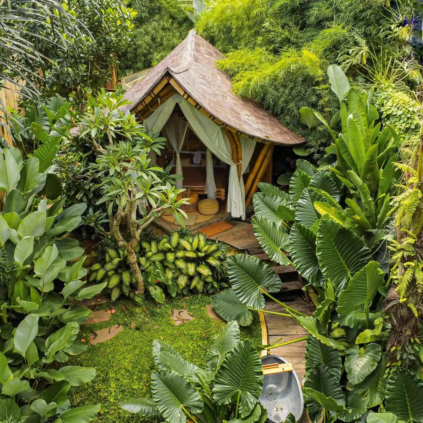 Wahem Eco Bamboo - Magical Bamboo House Ubud Bali Βίλα Εξωτερικό φωτογραφία