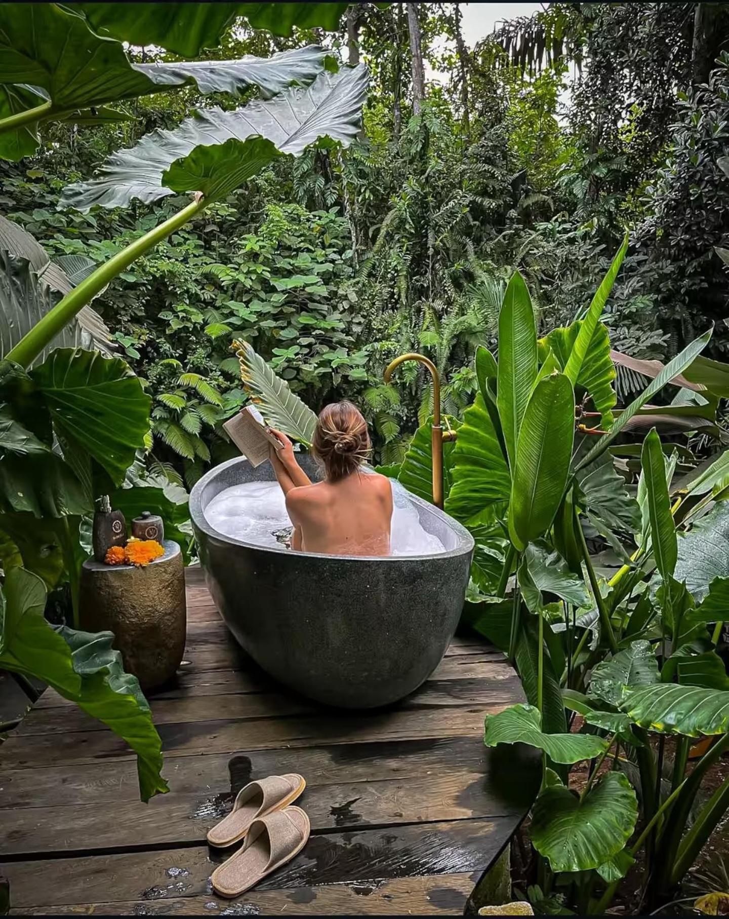 Wahem Eco Bamboo - Magical Bamboo House Ubud Bali Βίλα Εξωτερικό φωτογραφία